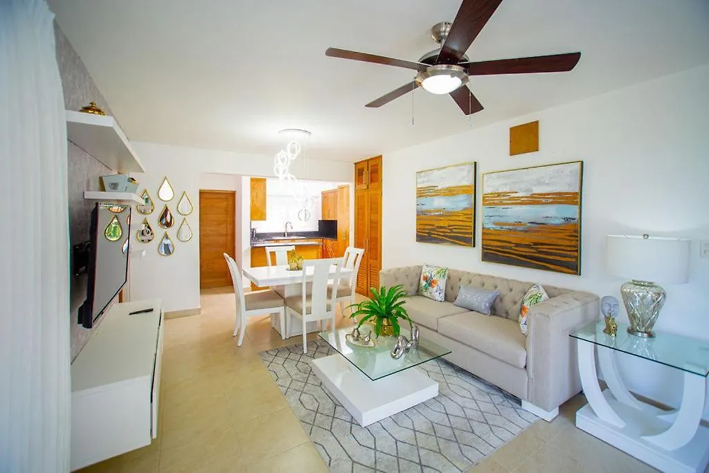 0052-Brand New Oceanfront Condo In Кабарете Доминиканская Республика