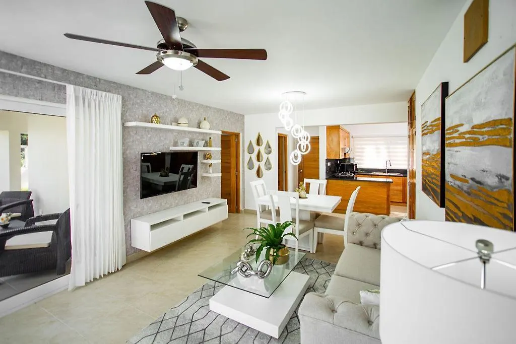 0052-Brand New Oceanfront Condo In Кабарете